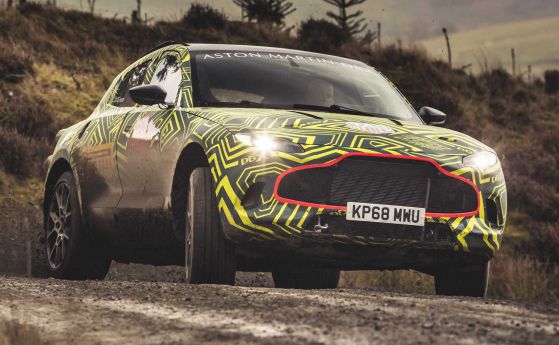 Ето го първият SUV на Aston Martin (галерия и видео)