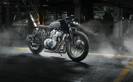 Primo е изумителен Café Racer, направен в България