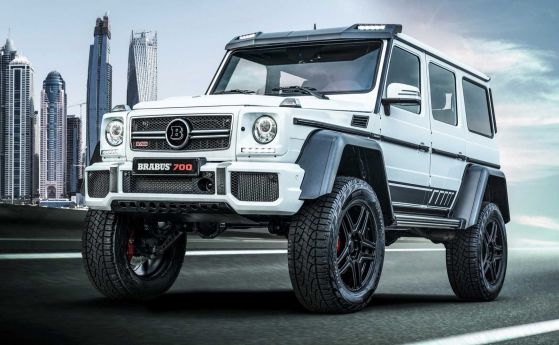 Brabus 700 4x4² Final Edition е могъщ и грамаден AMG G63