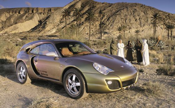 Rinspeed Bedouin: когато Porsche Carrera стана оф-роуд пикап