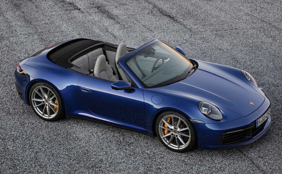 Новото Porsche 911 вече и кабрио (галерия и видео)