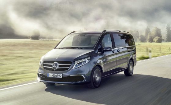 Обновления за луксозния превозвач Mercedes V-Class