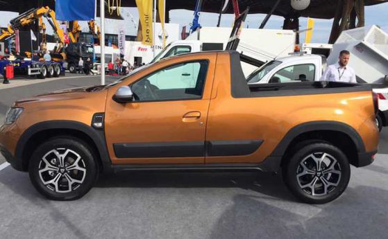 Пикап-версията на Dacia Duster влиза в серия