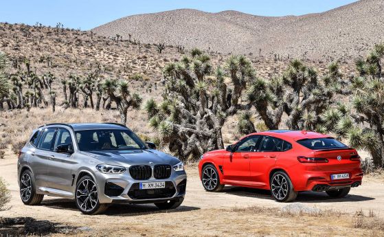 BMW X3 и X4 се сдобиха с М-ощни версии
