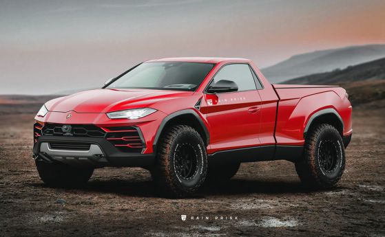 Lambo Urus като конкурент на F-150 Raptor