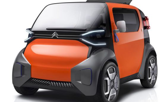 Citroen Ami One: градски електромобил без книжка (видео)