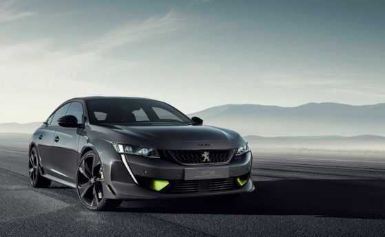 Peugeot с хибридна спортна версия на флагмана 508