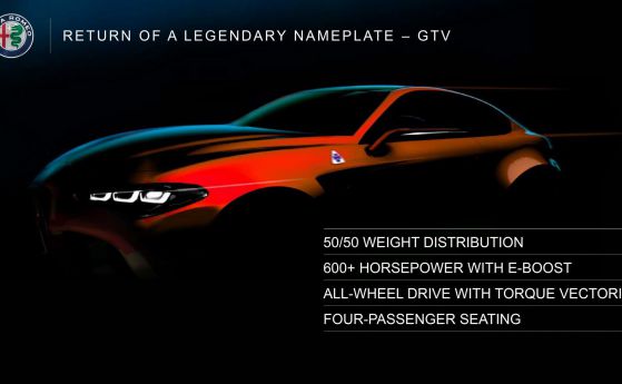 Alfa Romeo възражда легендата GTV