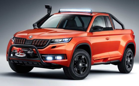 Skoda Mountiaq е пикап версията на Kodiaq