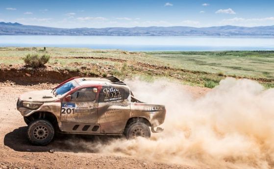 Изкачваме се в класирането на Silk Way Rally 2019