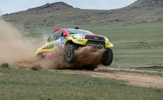 Изтощителен маратонски етап 4 на Silk Way Rally 2019
