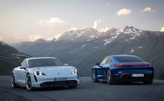Това е електрическото Porsche Taycan