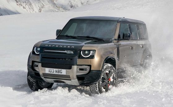 Идва Defender SVR с двигател от BMW X5 M?