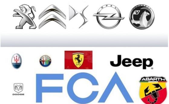 Fiat Chrysler и Peugeot преговарят за сливане (обновена)