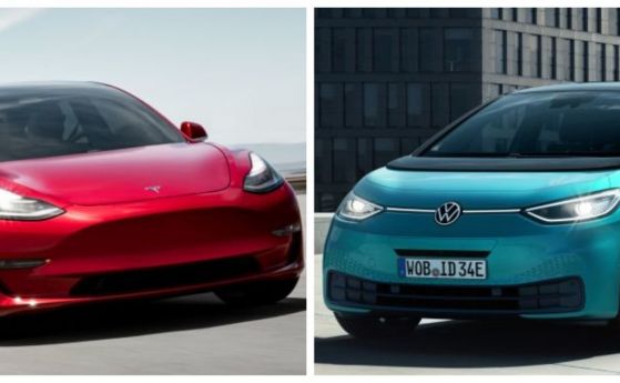Давид срещу Голиат: битката между Tesla и Volkswagen