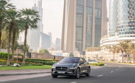 Автономен Jaguar I-PACE дебютира в Дубай