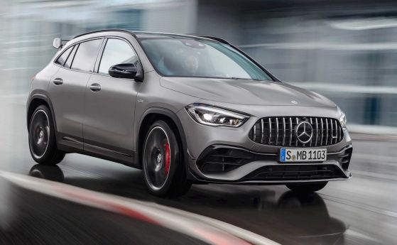 Mercedes AMG GLA 45: джобен SUV с огромна мощност