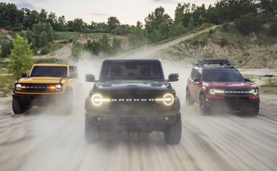 Ford Bronco се завърна, като цяла фамилия