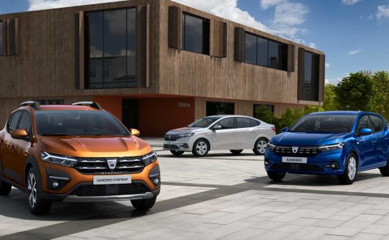 Ето ги новите Dacia Logan и Sandero