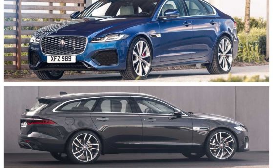 Обновеният Jaguar XF: без 