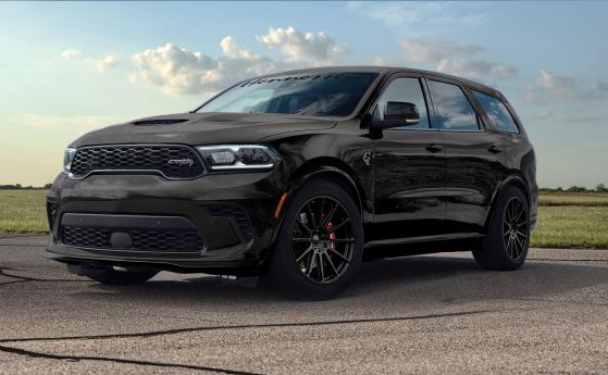 Най-мощният SUV в света стана още по-мощен: Hennessey Durango Hellcat