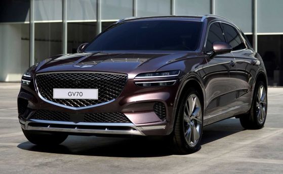 Кросоувърът Genesis GV70 е корейският отговор на Q5, X3 и GLC
