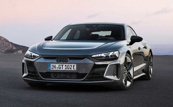 Ето го електрическия седан Audi e-tron GT