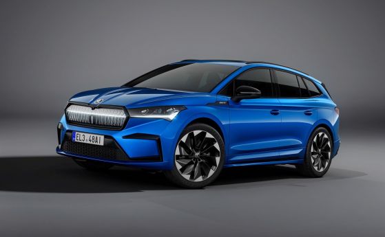 Skoda пуска версия SportLine на електрическия Enyaq iV
