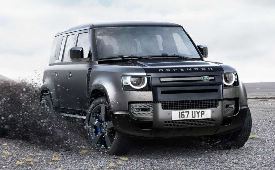 Land Rover Defender V8: най-мощният в историята