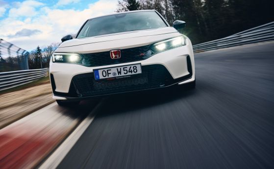 Honda Civic Type R с нов рекорд на Нюрбургринг