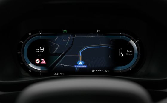 Колите на Volvo ще предупреждават водачите за инциденти напред