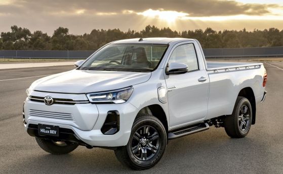 Toyota пуска електрически Hilux