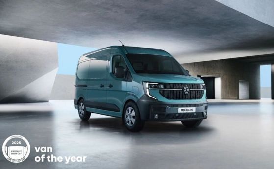 Renault Master стана международен Ван на годината 2025