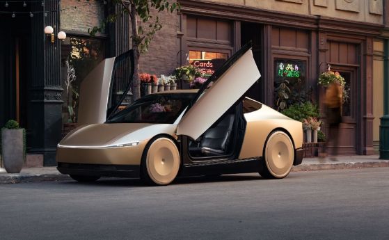 Илон Мъск представи автономния Tesla CyberCab