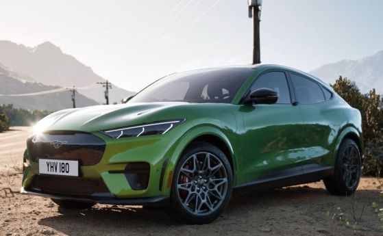Ford обнови Mustang Mach-E с нови цветове и повече пространство