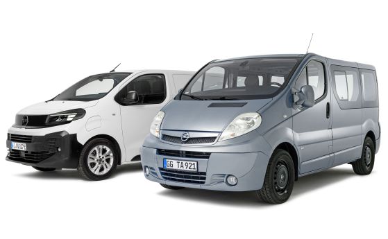 Opel Vivaro Electric и Vivaro A