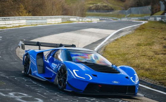 Ford GT счупи рекорда на Corvette: "Синият овал" покори Нордшлайфе