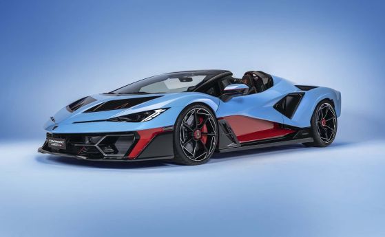 Запознайте се с най-мощния кабриолет на Lamborghini: Fenomeno Roadster