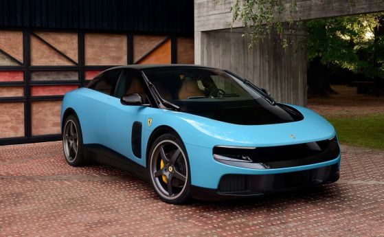 4 електромотора, 1050 конски сили и 310 км/ч: това е първото електрическо Ferrari!