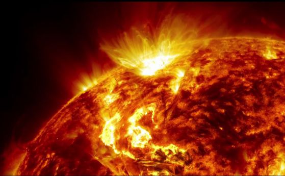 Пет години от живота на Слънцето (видео)