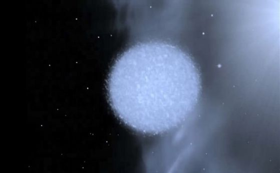 Най-бързата звезда в Галактиката бяга от термоядрена експлозия (видео)