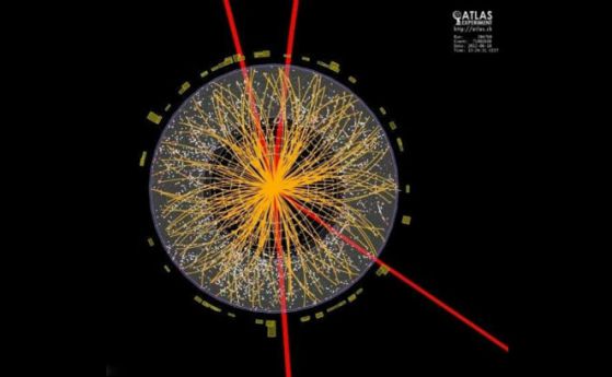 Хигс бозонът може би се разпада на частици тъмна материя
