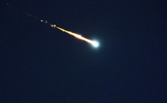Ярък метеор над Сопот. Остатъци още не са намерени.