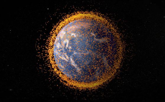 МКС ще сваля боклуците в орбита около Земята с лазер (видео)
