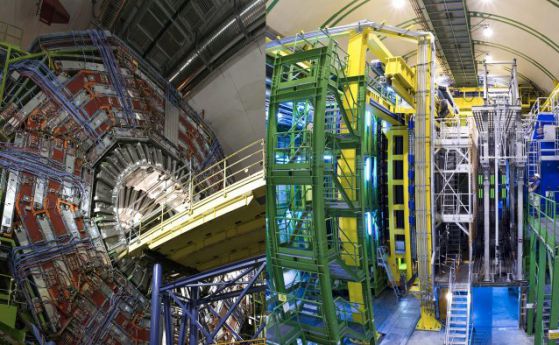 В LHC е наблюдаван рядък субатомен процес