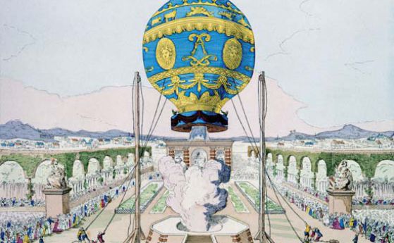 На 5 юни 1783 г. е излетял първият балон с горещ въздух