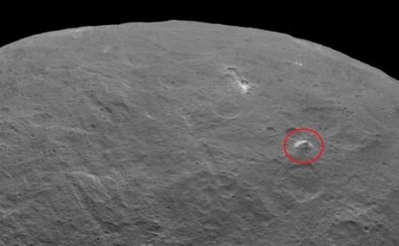 Космическата сонда Dawn е открила "пирамида" на планетата джудже Церера