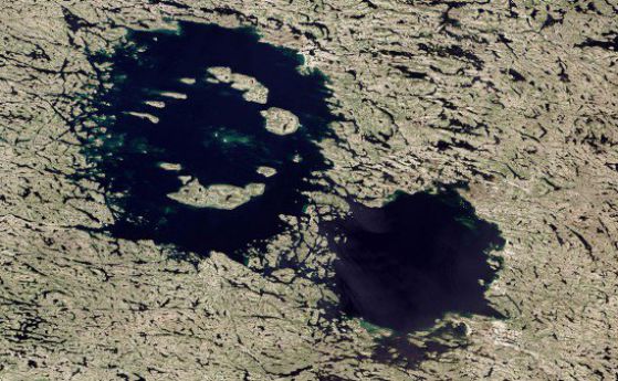 Има само 128 с диаметър над 6 км кратери от астероиди на Земята