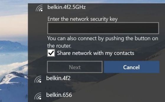 Функция в новия Windows 10 споделя паролата за безжичната ни мрежа автоматично