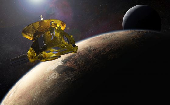 Новини от Плутон: метан, снимки и огромен кратер
